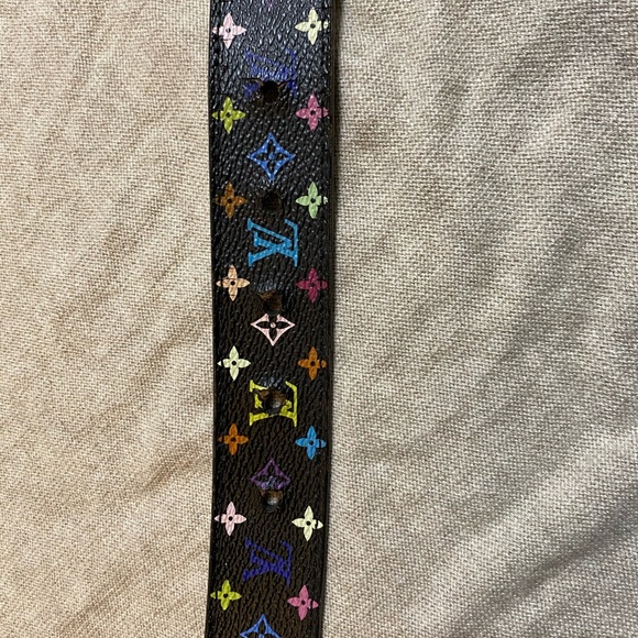 louis vuitton multicolor belt - Picture 3 of 5